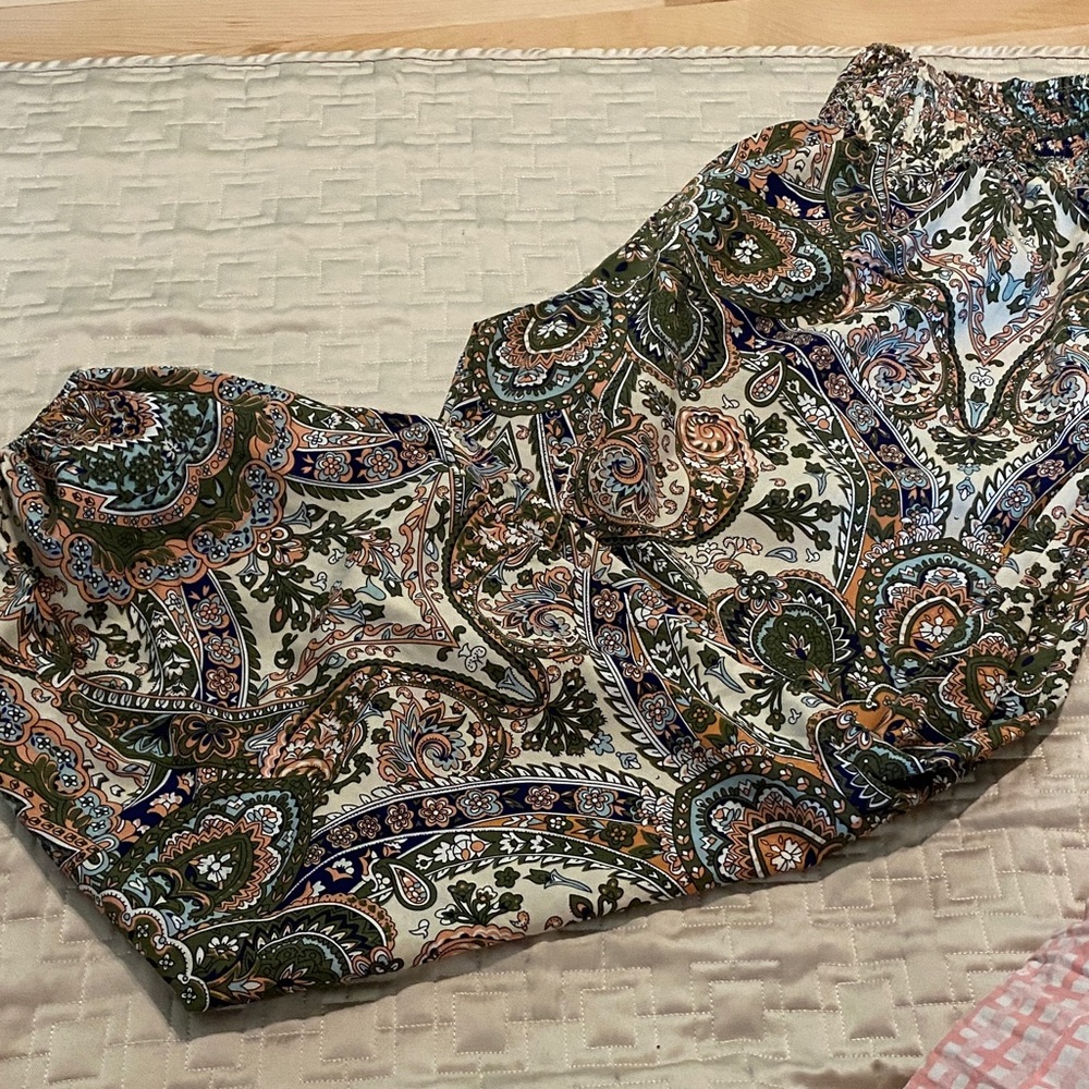 Paisley Palooza Print Pants